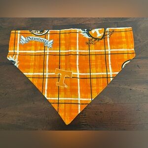 Tennessee Volunteers Orange Plaid Dog Bandana